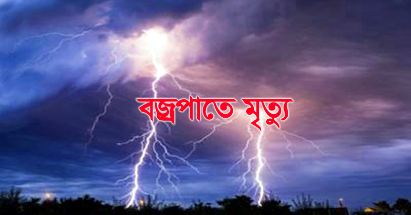 ফেঞ্চুগঞ্জে বজ্রপাতে নৌকা চালকের মৃত্যু