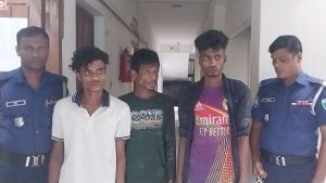 বিশ্বনাথে ট্রাক্টরের যন্ত্রাংশ চুরির সময় তিন যুবক আটক
