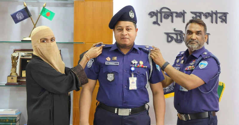অতিরিক্ত পুলিশ সুপার পদে নতুন কর্মস্থলে যোগদান করলেন বিশ্বনাথের নোমান