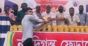 বিশ্বনাথে নবদিগন্ত ফেডারেশনের উদ্যোগে কৃতি শিক্ষার্থী সংবর্ধিত