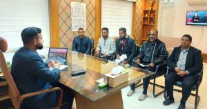 বালাগঞ্জ প্রেসক্লাবের সাথে উপজেলা নির্বাহী কর্মকর্তার মতবিনিময়