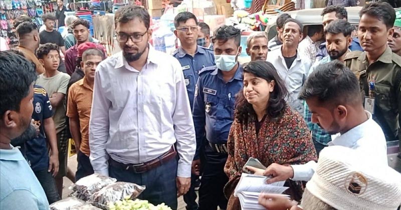 বিশ্বনাথে বাজার নিয়ন্ত্রণে ভ্রাম্যমাণ আদালতের অভিযান : তিন প্রতিষ্ঠানকে জরিমানা