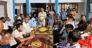 অপরাধ দমনে সর্বমহলের সহযোগিতা চাইলেন বিশ্বনাথ থানার ওসি